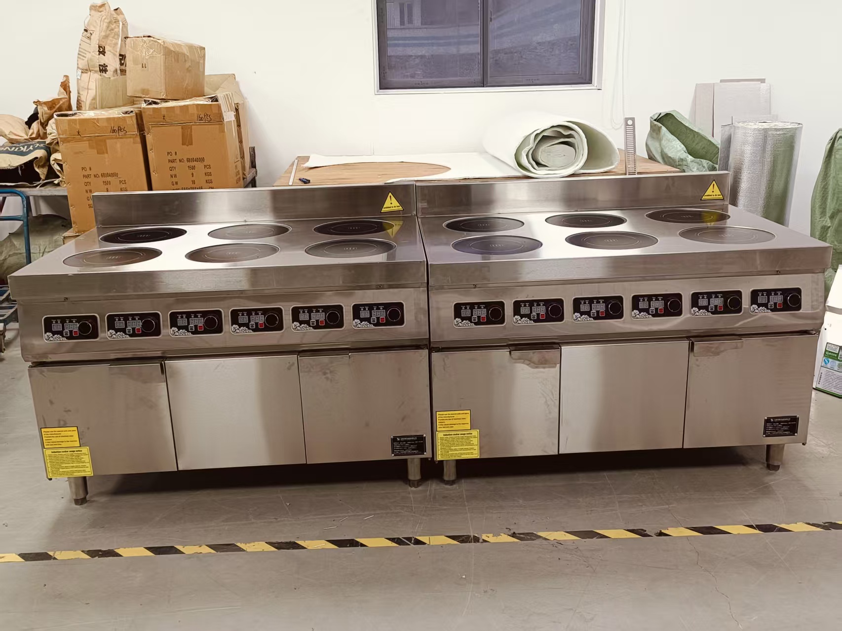 6*2.5/3.5kw 레스토랑 카운터용 상업용 인덕션  - Range Commercial Kitchen 리뷰 및 가격