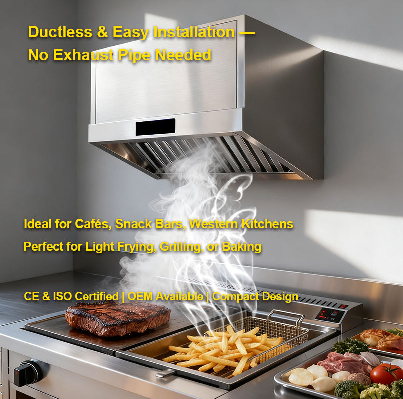 상업용 주방 레스토랑용 스테인리스 스틸 스마트 레인지  - Commercial Kitchen Hoods 리뷰 및 가격